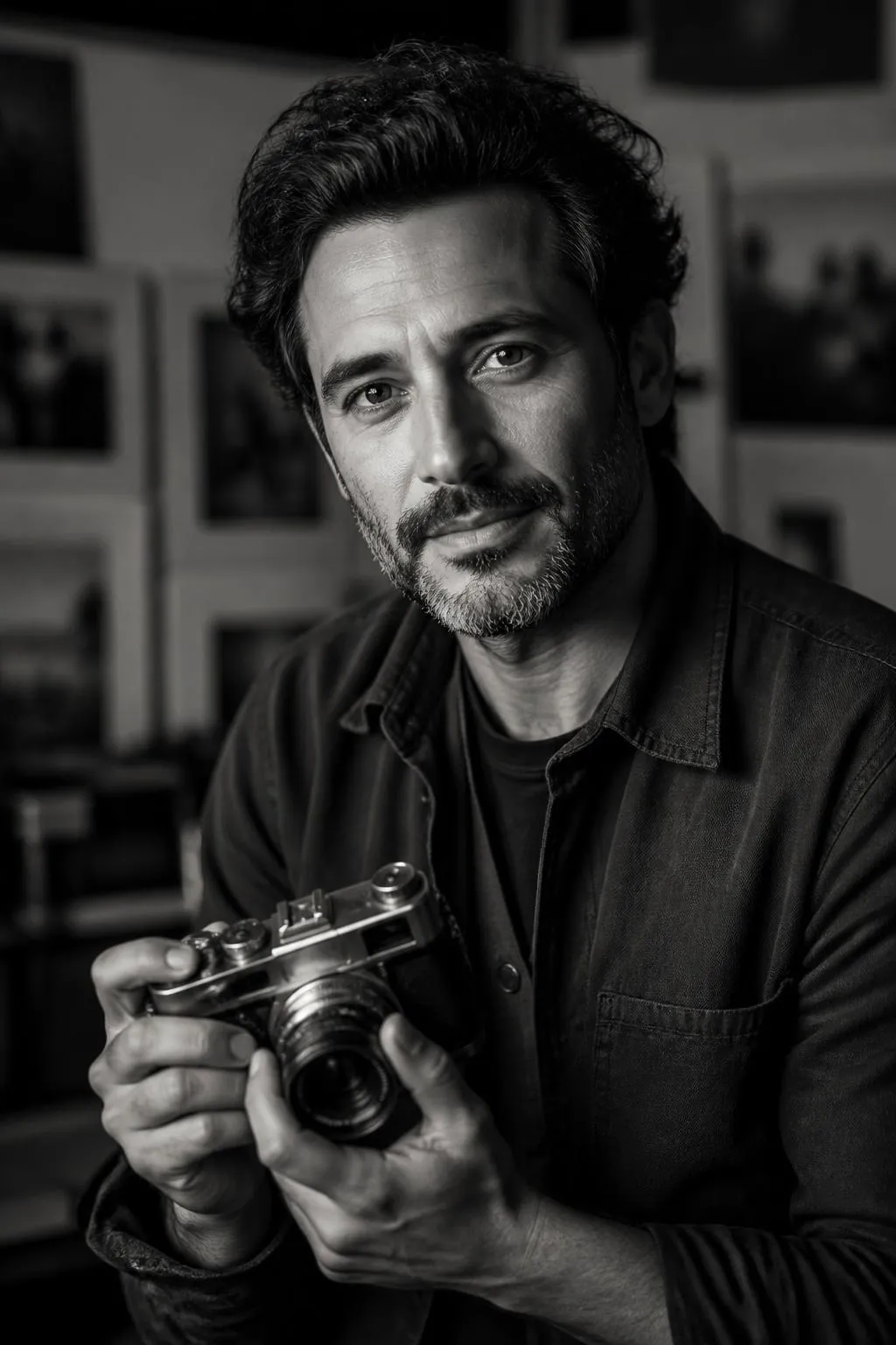 Ritratto di Giò Tarantini, fotografo